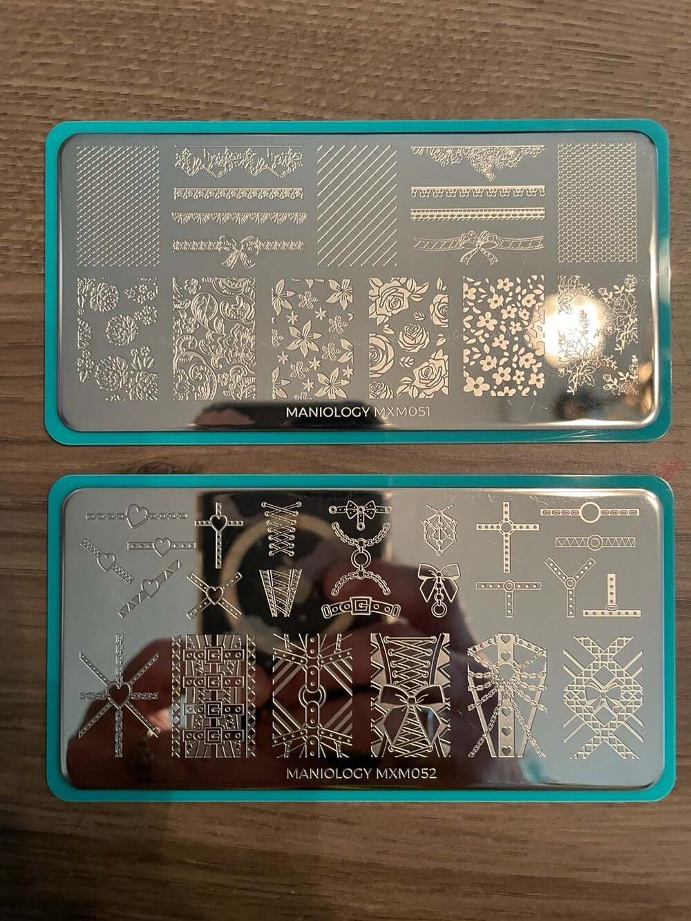 Maniology Sweet and Sultry Nail Stamping Plates MXM051 and MXM052